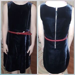 Crewcuts Girls' velvet dress holiday